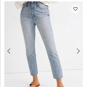 Madewell Curvy Perfect Vintage Jean